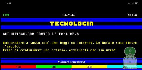 crea fake news televideo - Televideo e Fake News: ecco l’app per creare notizie .